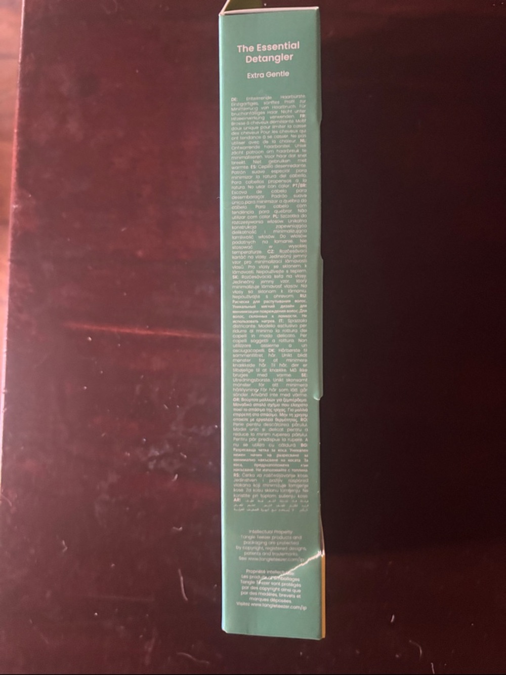 Tangle Teezer Teal Detangling Hairbrush - Picture 5 of 6